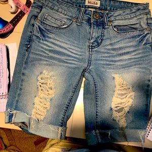 COPY - Mudd denim shorts size 1 Mint condition, junior size 1